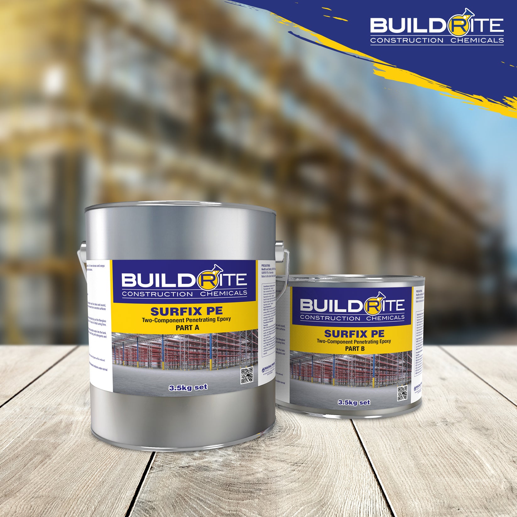 BUILDRITE SURFIX PE 3.5kg set โ Magna Prime Shop