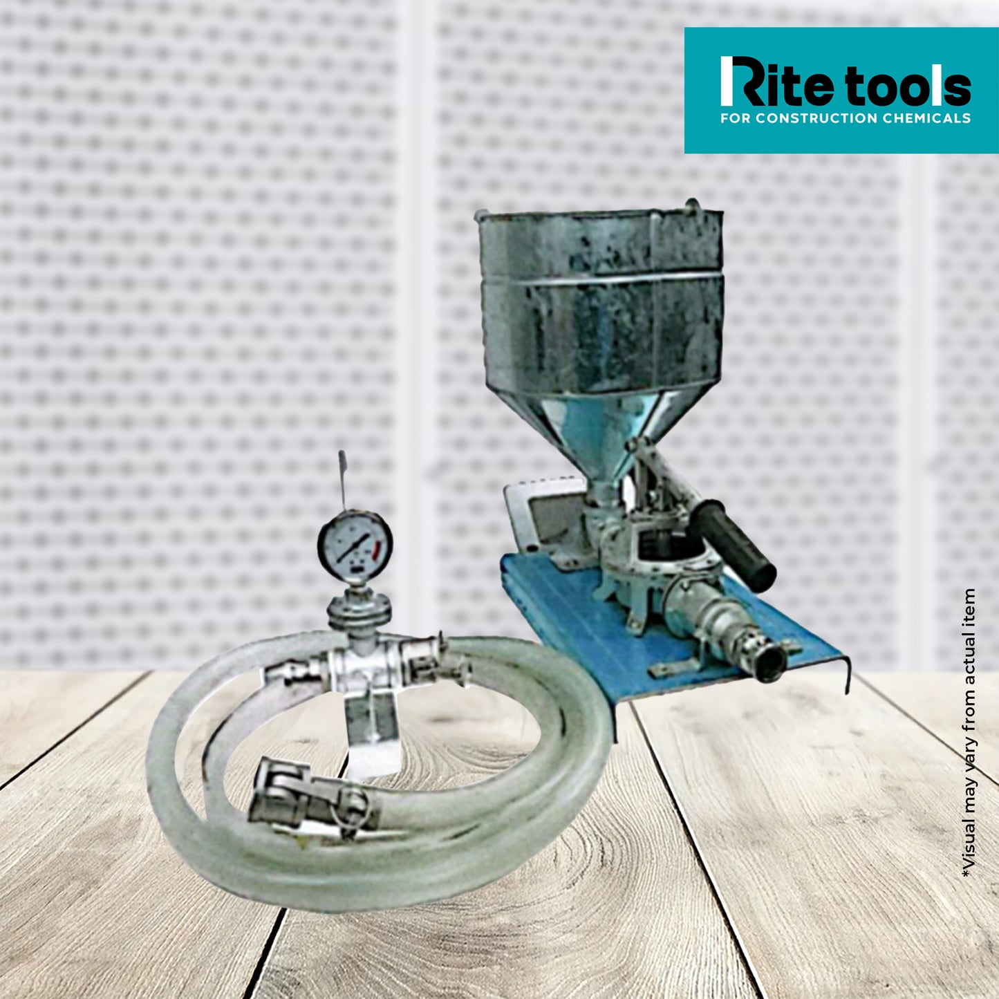 RITE TOOLS HAND OPERATED GROUTING PUMP MACHINE