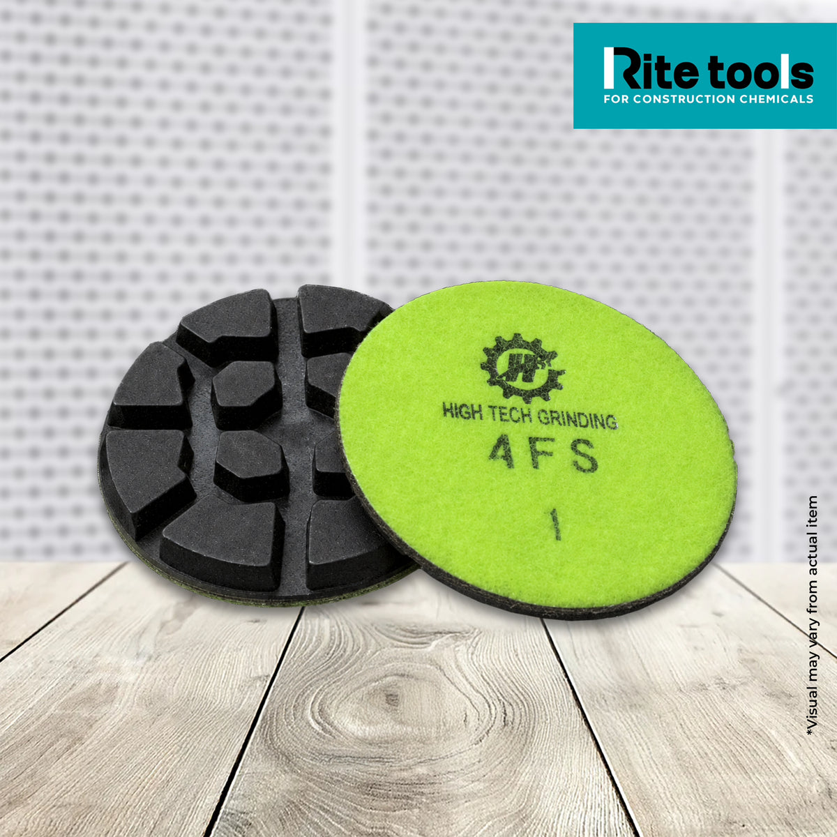RITE TOOLS RT 30-577 RITE GLOSS CONCRETE RESIN PAD 4FS #1