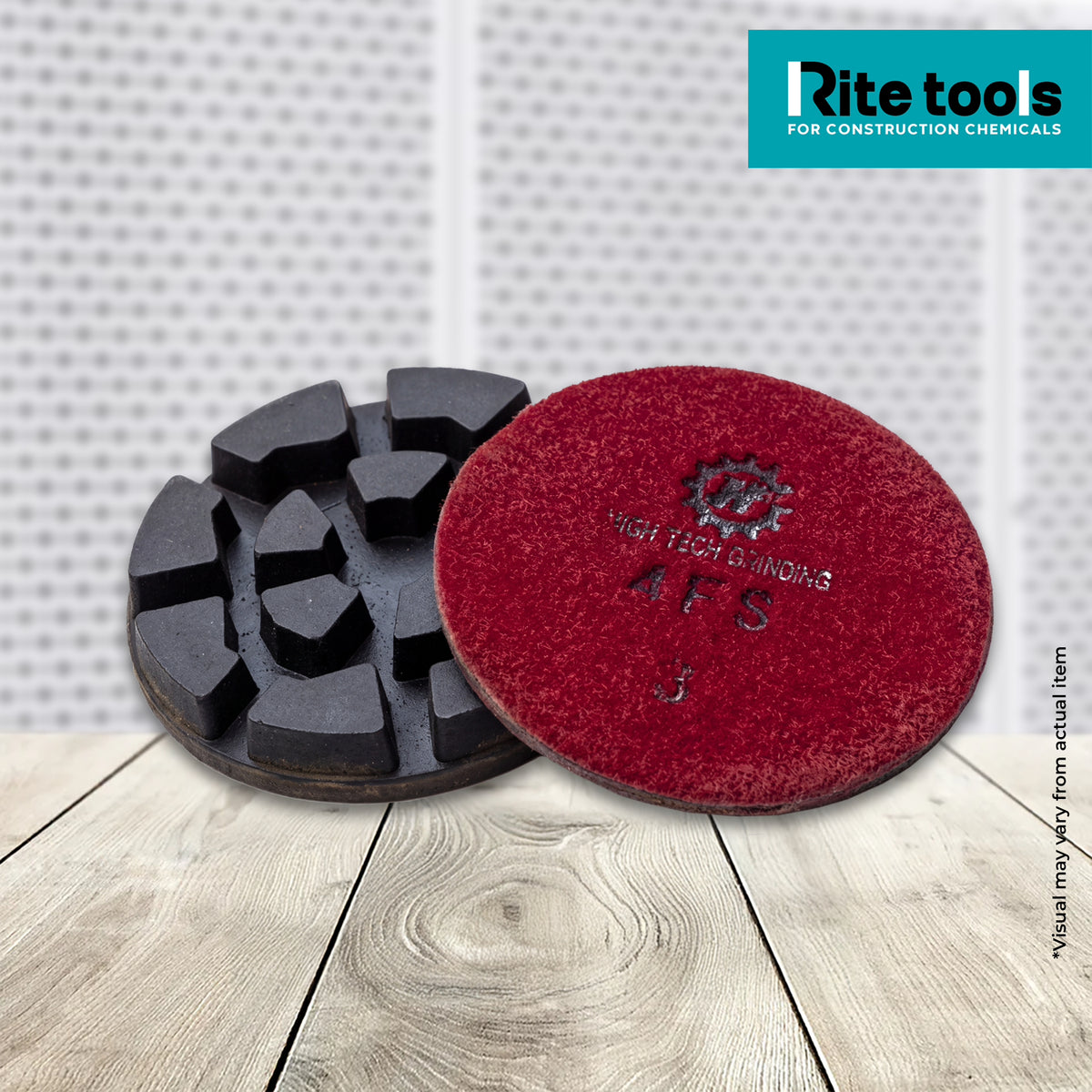 RITE TOOLS RT 30-591 RITE GLOSS CONCRETE RESIN PAD 4FS #3
