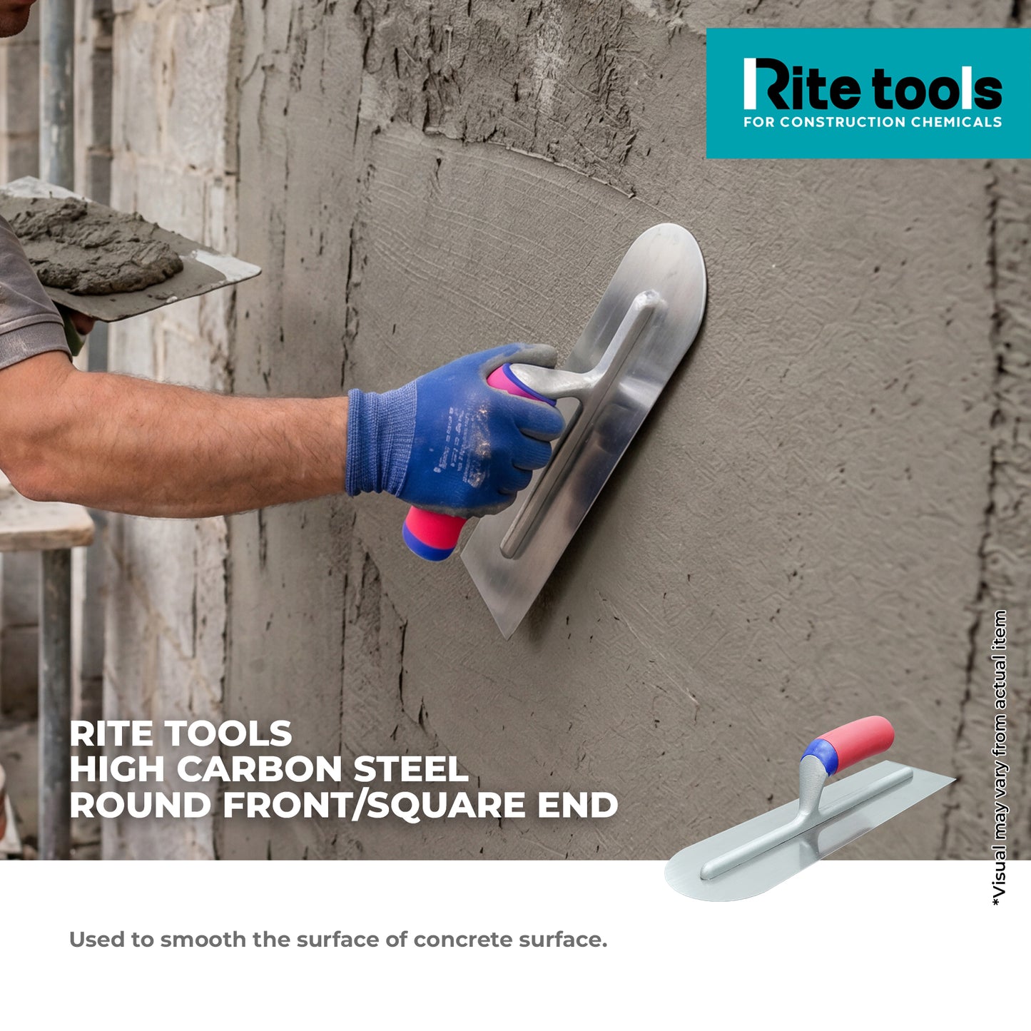 RITE TOOLS HIGH CARBON STEEL ROUND FRONT / SQUARE END