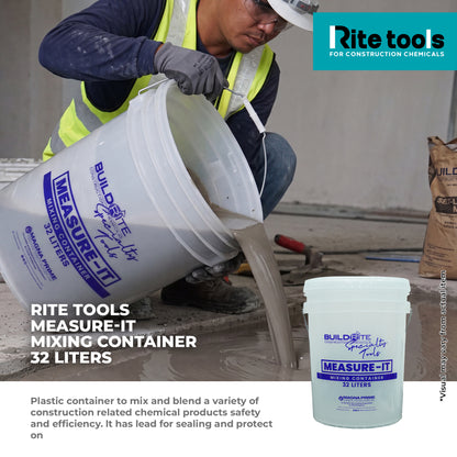 RITE TOOLS MEASURE-IT MIXING CONTAINER 32L