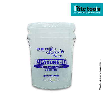 RITE TOOLS MEASURE-IT MIXING CONTAINER 32L