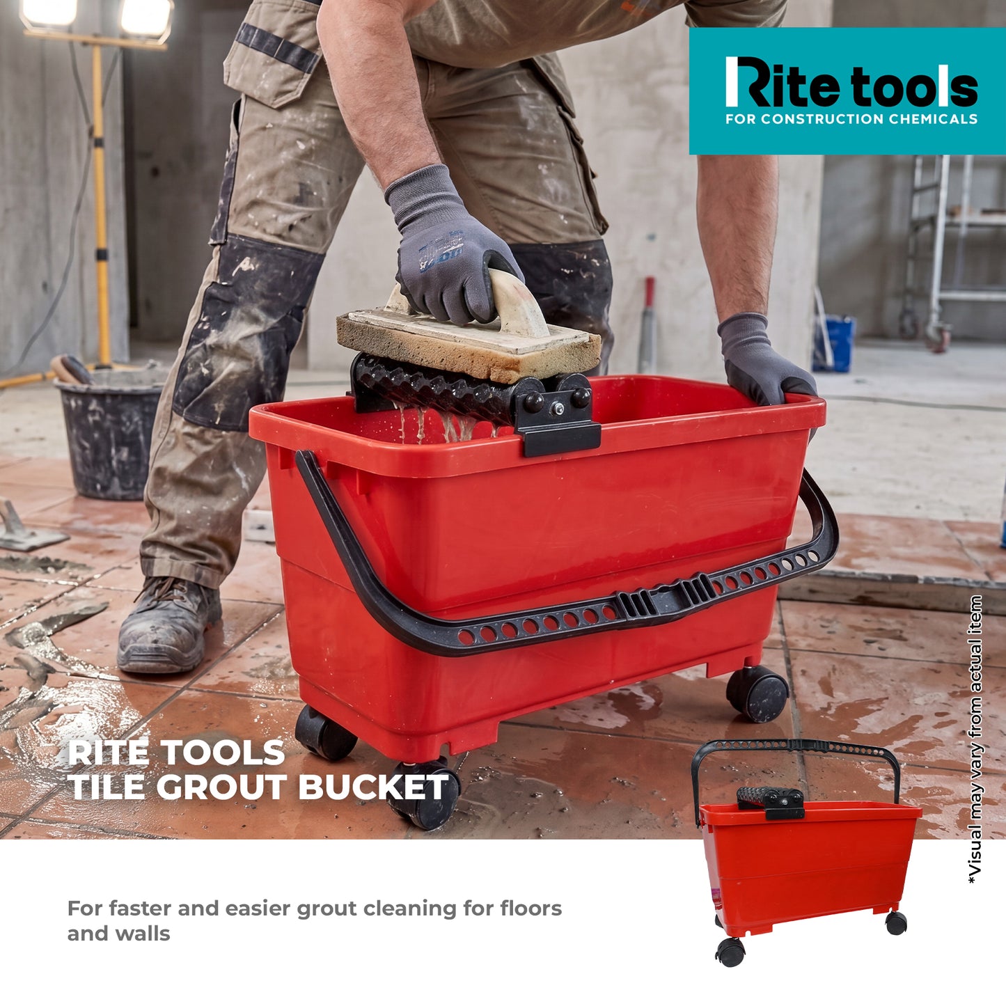 RITE TOOLS TILE GROUT BUCKET