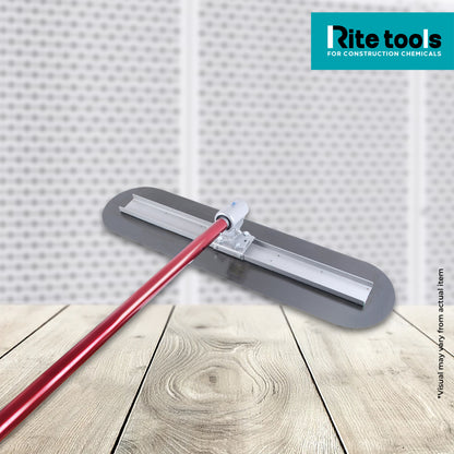 RITE TOOLS BLUE STEEL ROUND-END FRESNO TROWEL