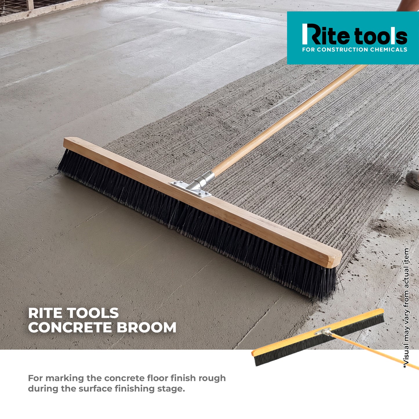 RITE TOOLS CONCRETE BROOM