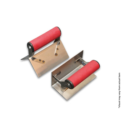 RITE TOOLS HIGH CARBON STEEL CORNER TROWEL SET (Inner and Outer Corner Set)