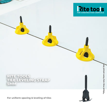 RITE TOOLS TILE LEVELLING STRAP 5MM (100PCS/PACK)