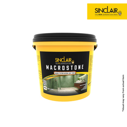 SINCLAIR MACROSTONE BASE 4KG - Marble Texture Natural Grit Finish