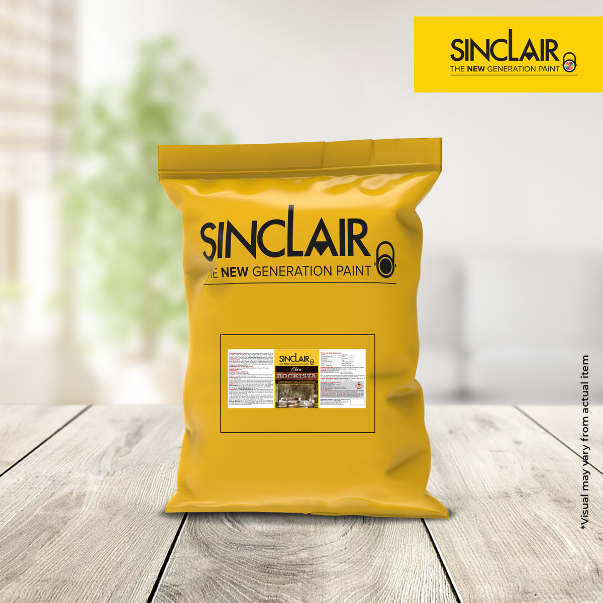 SINCLAIR OBRA ROCKISTA - Lightweight Cementitious Mortar for Artistic Wall Finishes