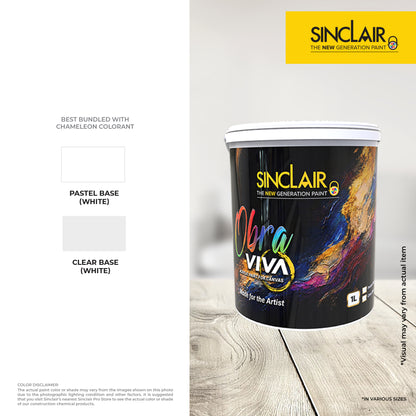SINCLAIR OBRA VIVA 1L - Water-Based Acrylic Paint for Interior Walls