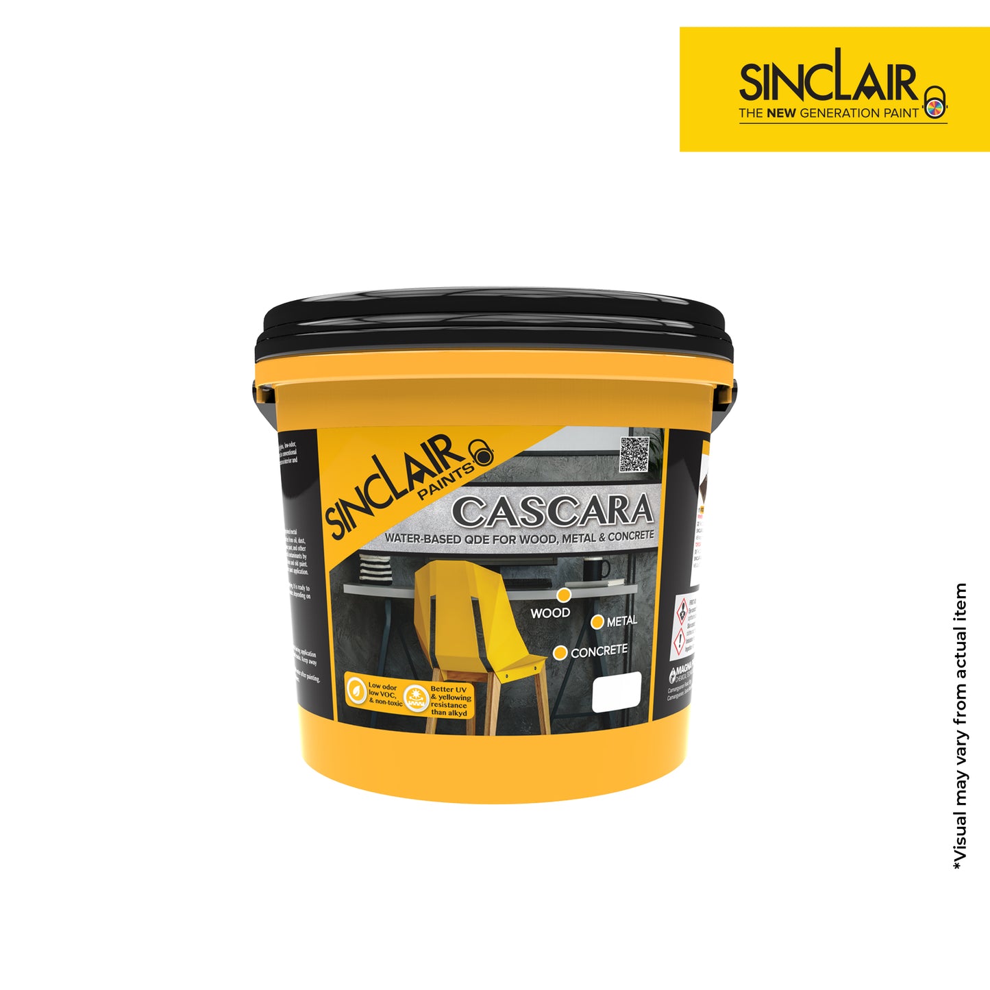 SINCLAIR CASCARA Water-based Quick Dry Enamel (1 Liter)