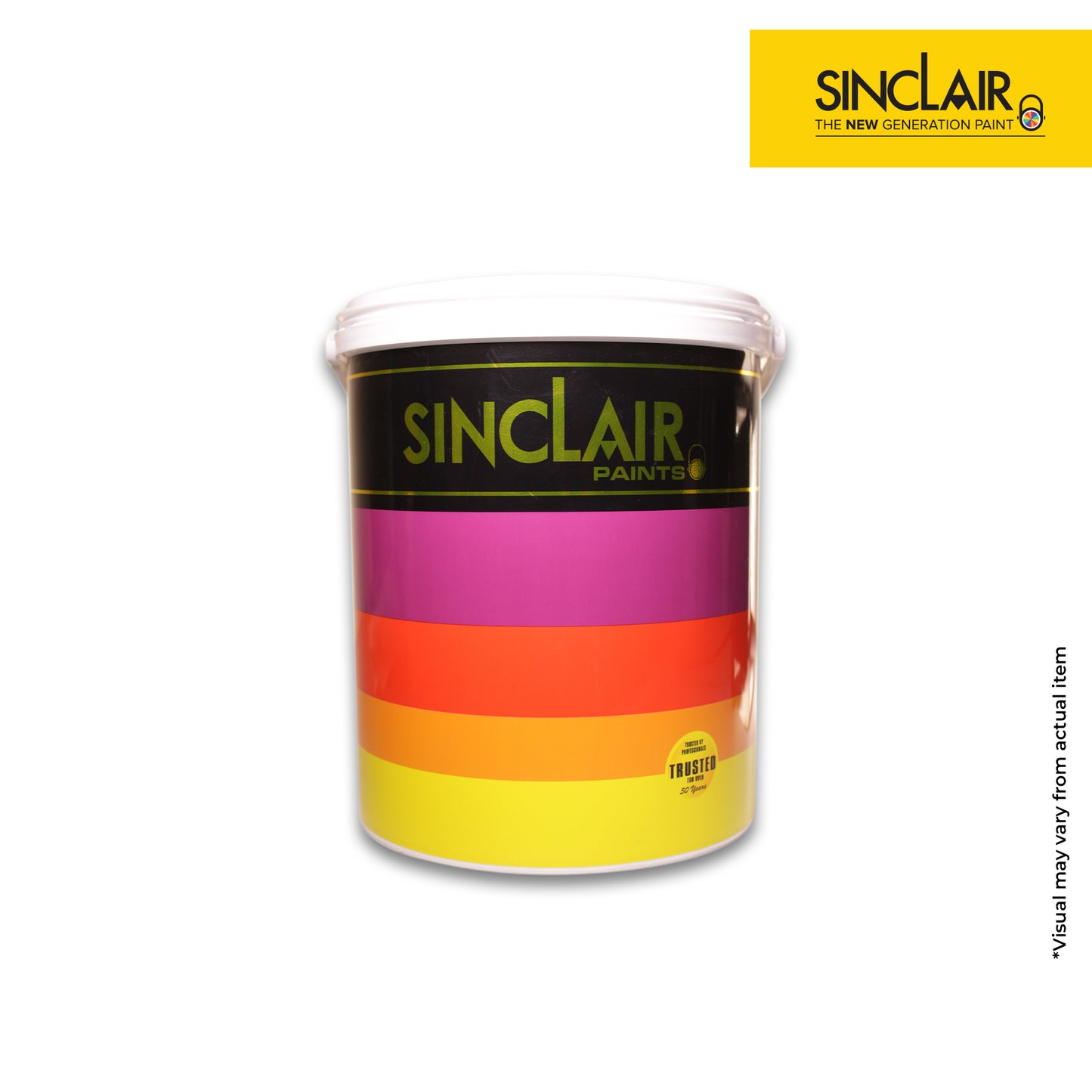 SINCLAIR ACRI GLOSS COLOR 4L - Acrylic Water-Based Flat-Finish Paint