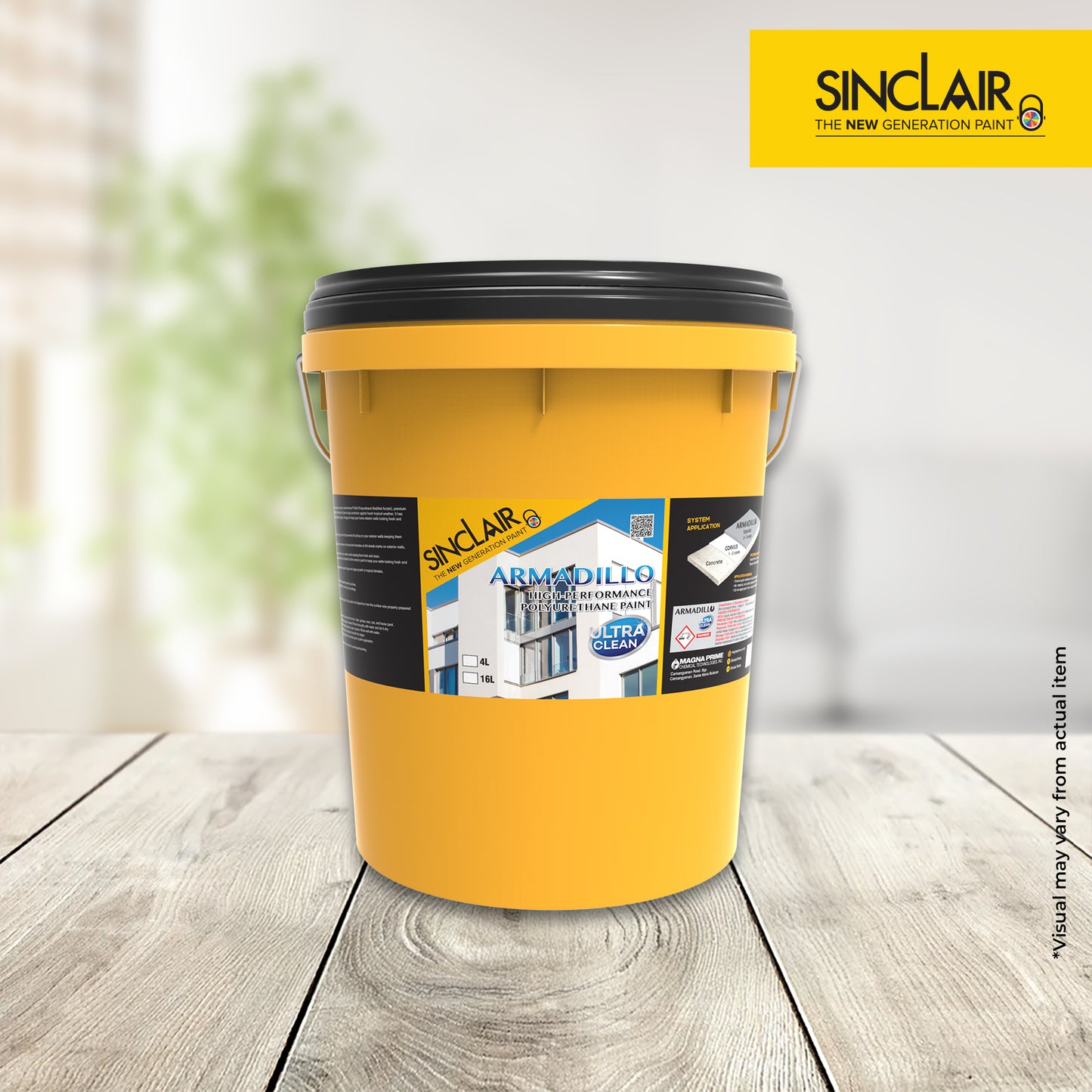 SINCLAIR ARMADILLO ULTRA CLEAN - High-Performance Polyurethane Paint