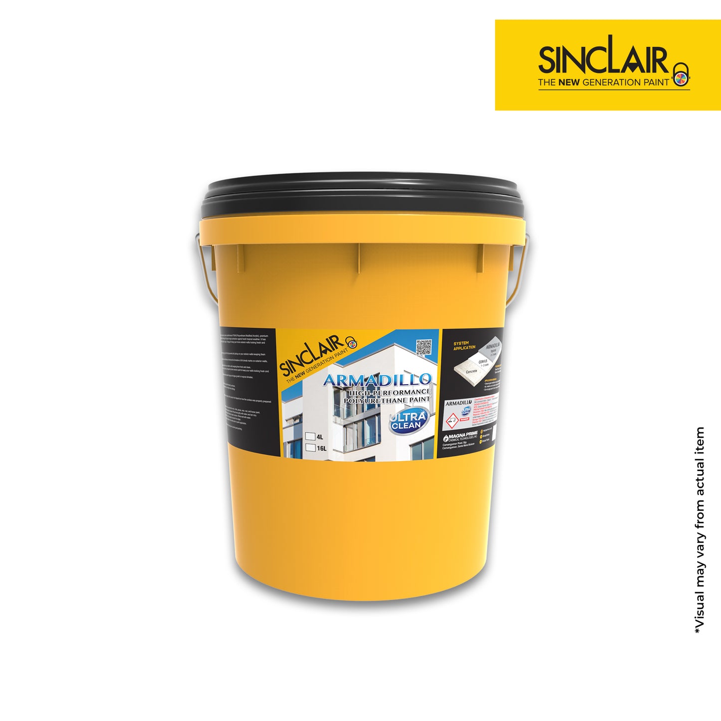 SINCLAIR ARMADILLO ULTRA CLEAN - High-Performance Polyurethane Paint