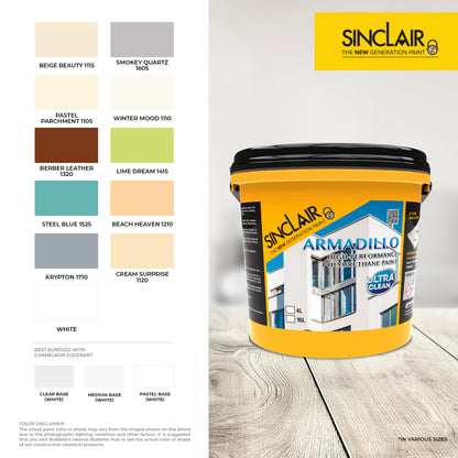SINCLAIR ARMADILLO ULTRA CLEAN - High-Performance Polyurethane Paint