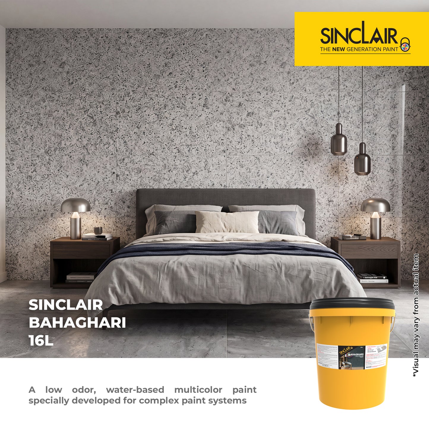 SINCLAIR BAHAGHARI 16L - Multicolor Paint