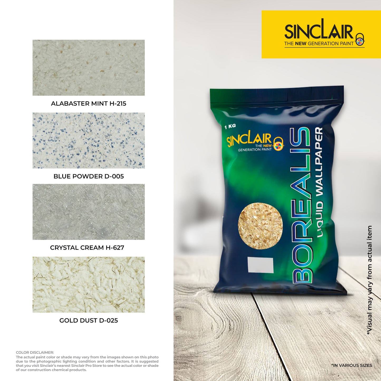 SINCLAIR BOREALIS - Liquid Wallpaper