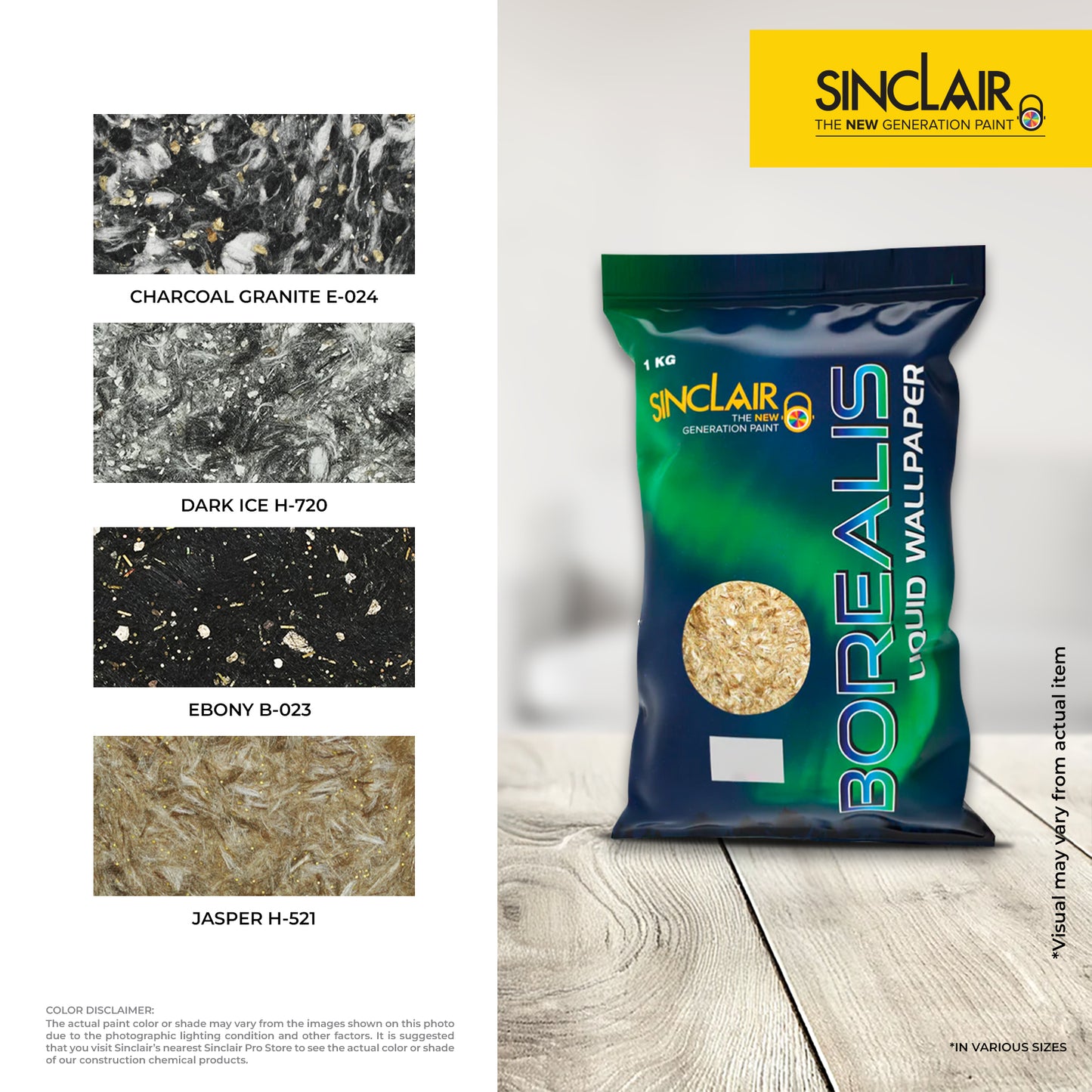 SINCLAIR BOREALIS - Liquid Wallpaper