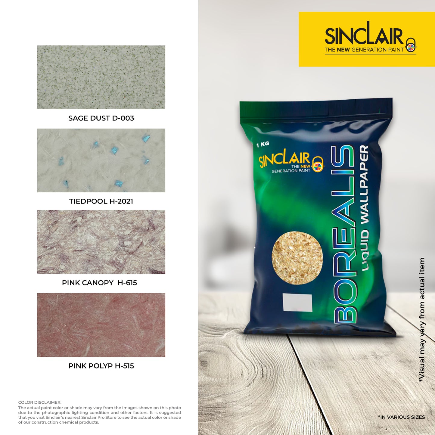 SINCLAIR BOREALIS - Liquid Wallpaper