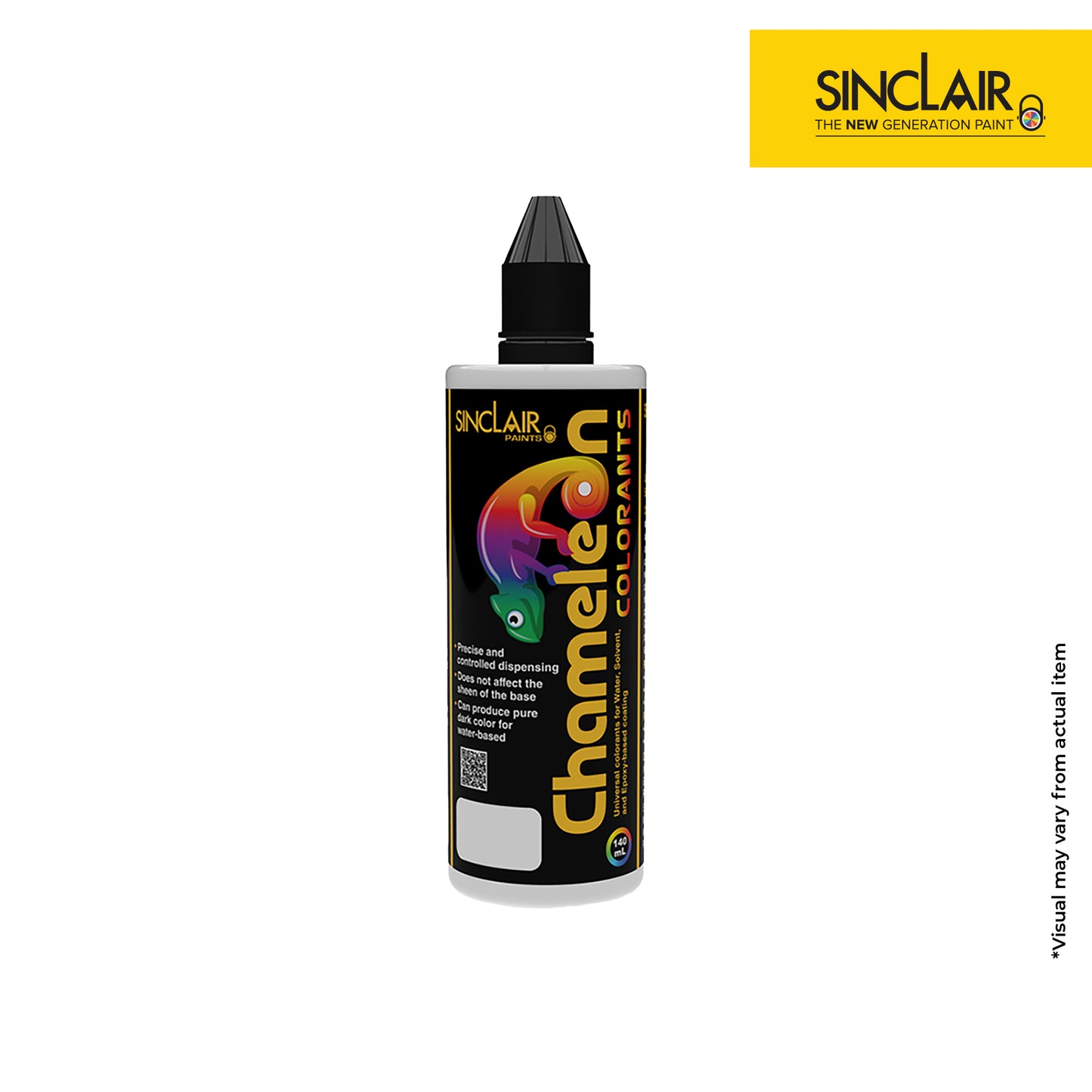 SINCLAIR CHAMELEON 140ML - Universal Colorant for Water-Based, Solvent-Based, and Epoxy-Based Paints