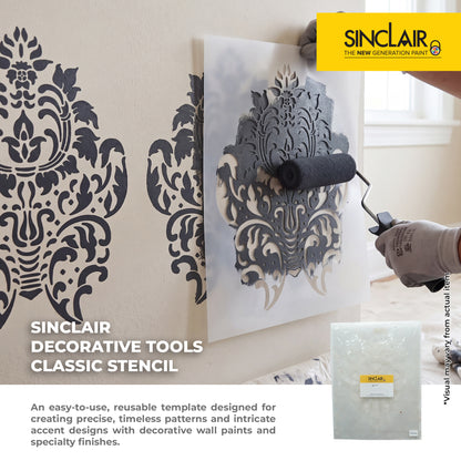 SINCLAIR DECORATIVE TOOLS CLASSIC STENCIL 80099