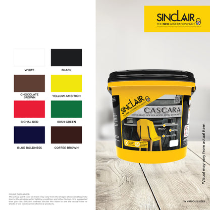 SINCLAIR CASCARA Water-based Quick Dry Enamel (4 Liter)