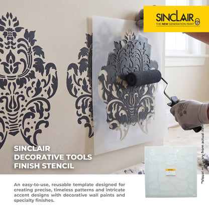 SINCLAIR DECORATIVE TOOLS STONE FINISH STENCIL SF6-04