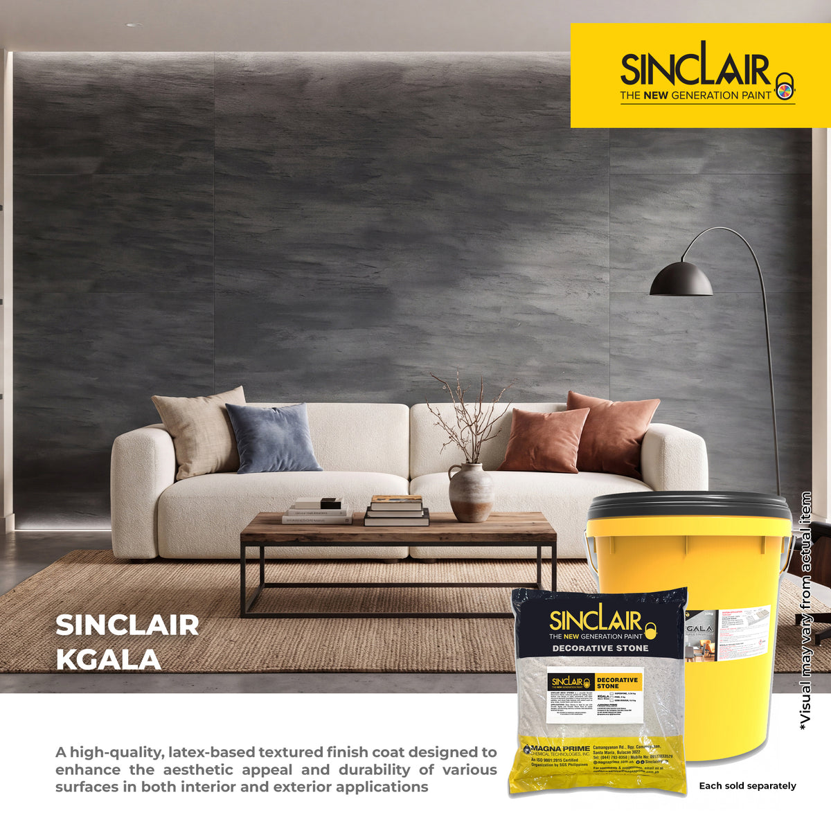 SINCLAIR KGALA (BASE) - Textured Finish Coat