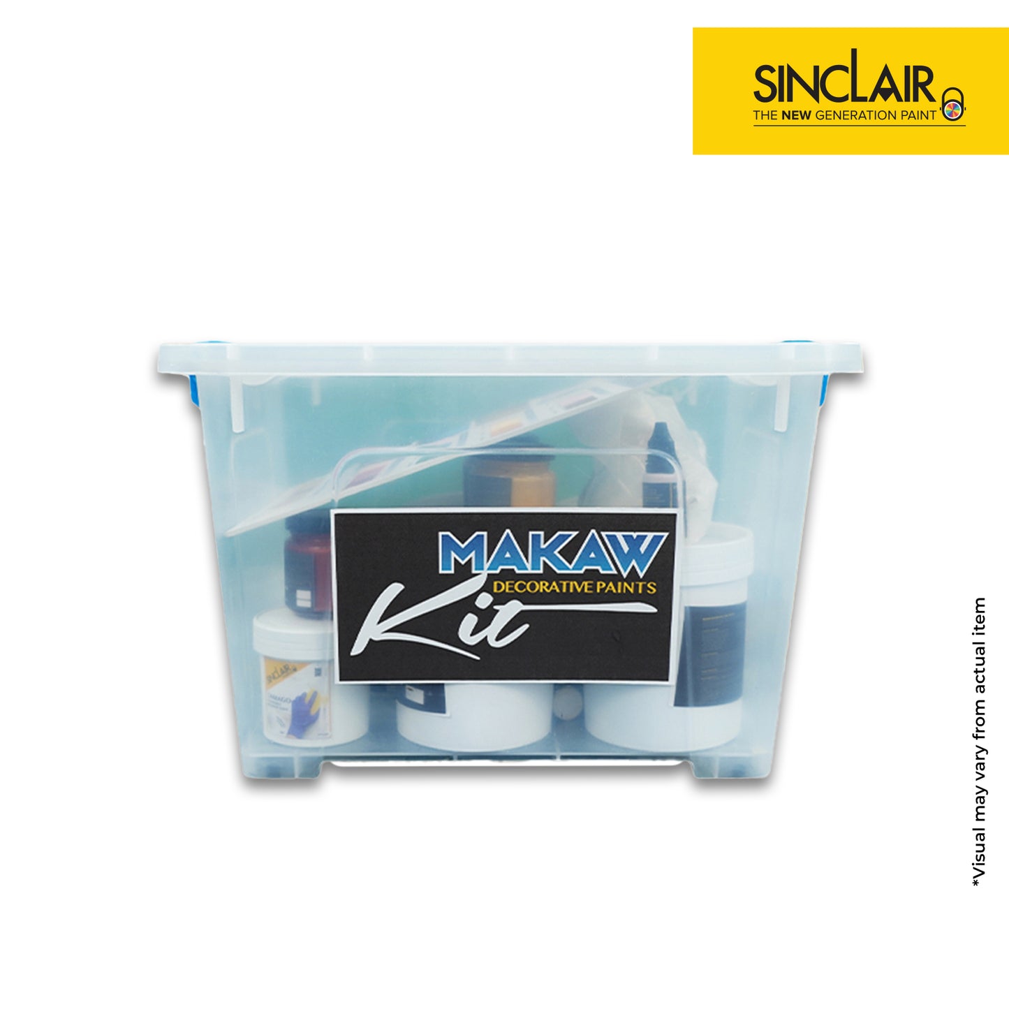 SINCLAIR MAKAW DECORATIVE PAINTS KIT