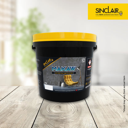 SINCLAIR PAINTS MAKAW DECORATIVE LIME PLASTER 5KG  - Textured Decorative Coating