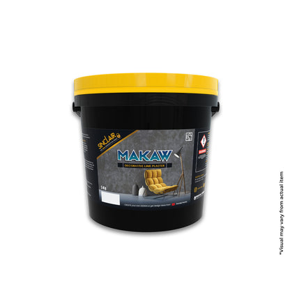 SINCLAIR PAINTS MAKAW DECORATIVE LIME PLASTER 5KG  - Textured Decorative Coating