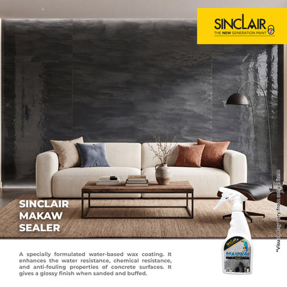 SINCLAIR MAKAW SEALER - High Gloss Coating Finish / Clear Matte Sealer