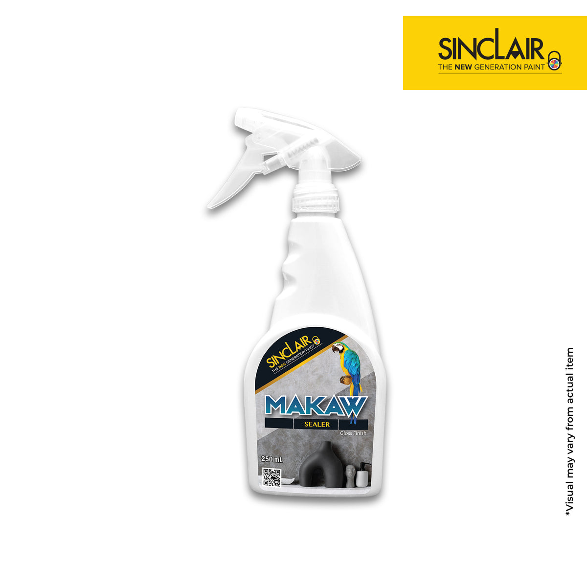 SINCLAIR MAKAW SEALER - High Gloss Coating Finish / Clear Matte Sealer