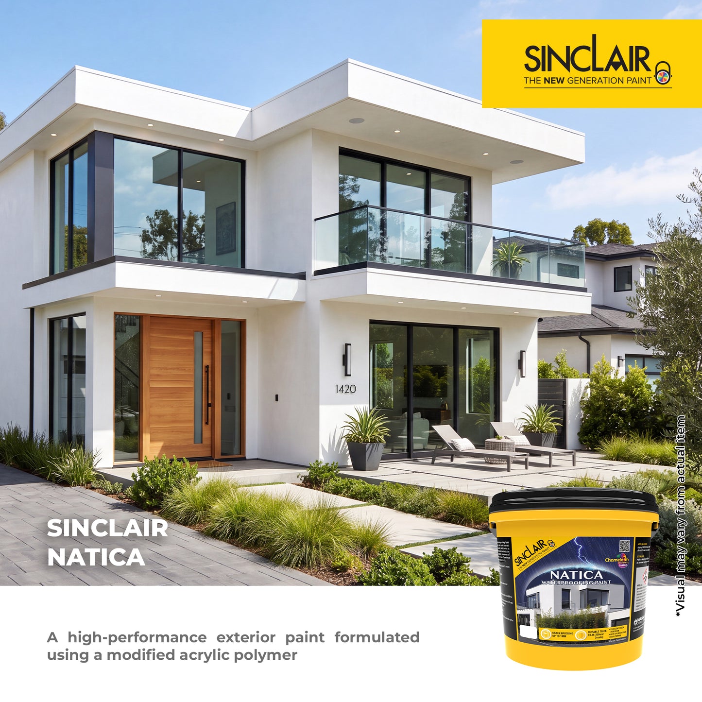 SINCLAIR NATICA - Waterproofing Paint