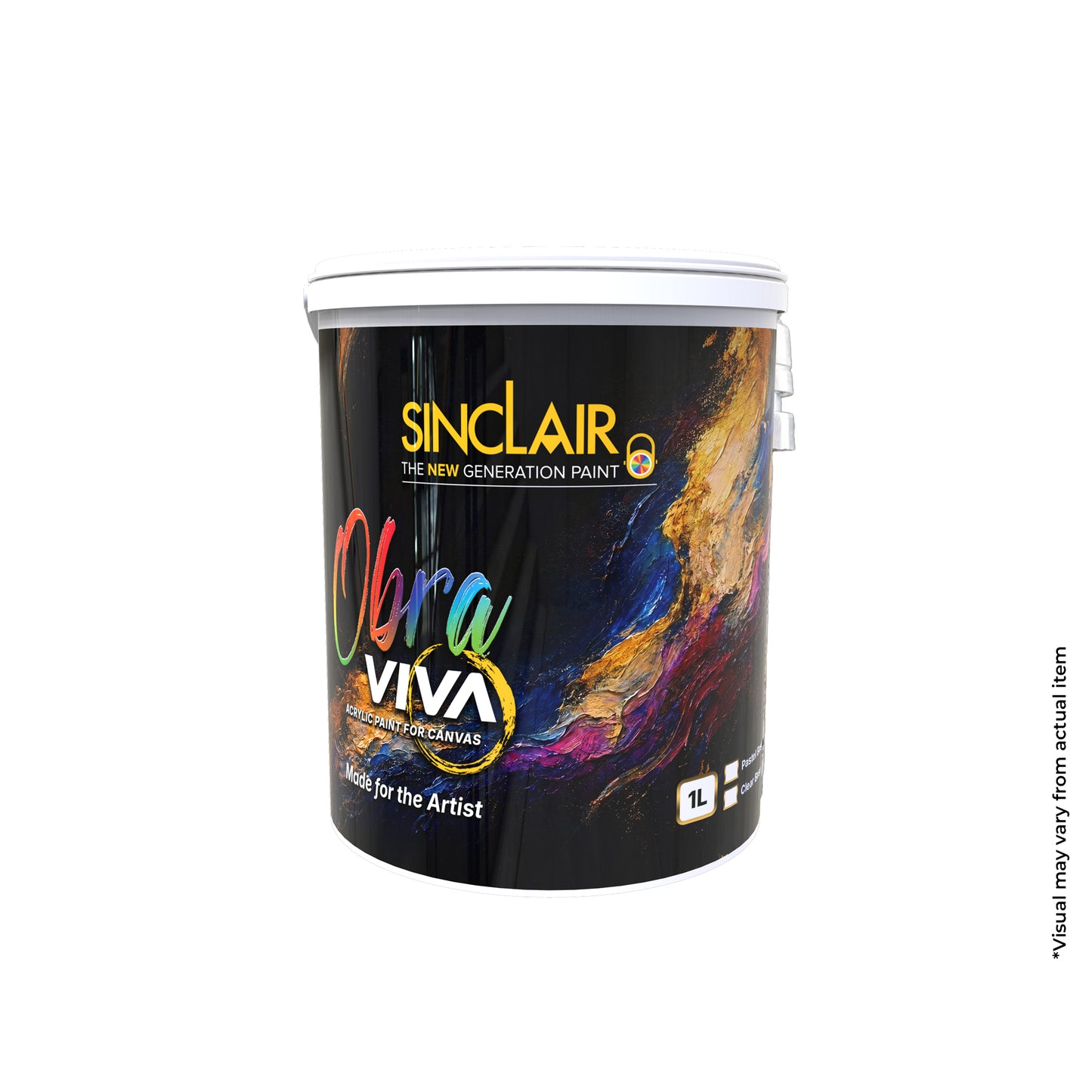 SINCLAIR OBRA VIVA 1L - Water-Based Acrylic Paint for Interior Walls