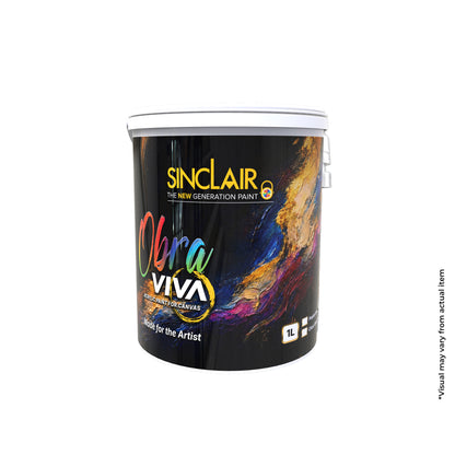 SINCLAIR OBRA VIVA 1L - Water-Based Acrylic Paint for Interior Walls
