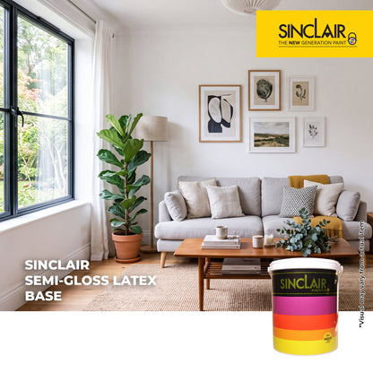 SINCLAIR SEMI-GLOSS LATEX PAINT BASE - ENHANCED