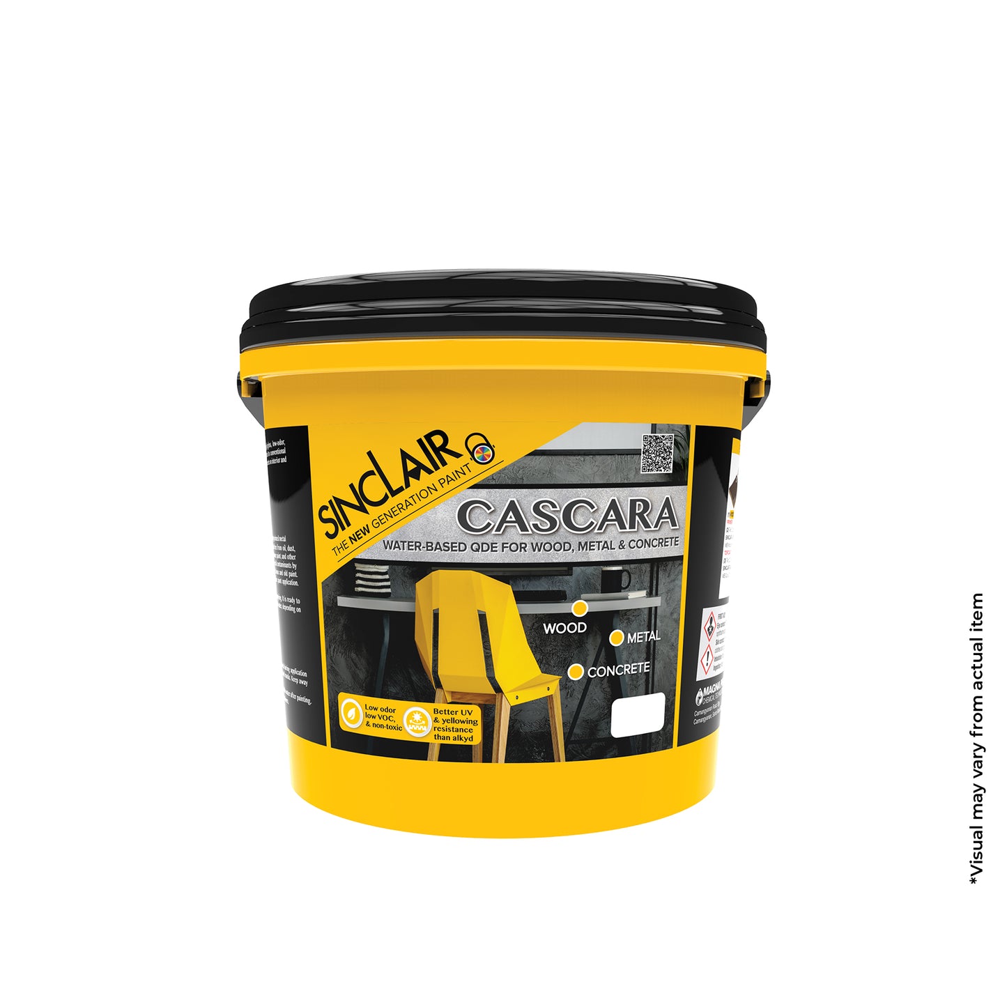 SINCLAIR CASCARA Water-based Quick Dry Enamel (4 Liter)
