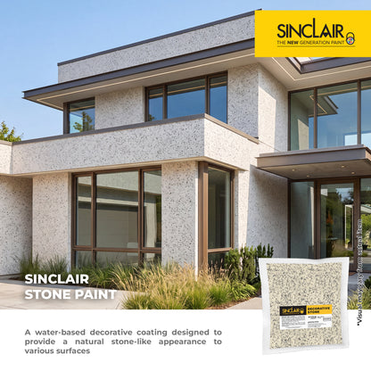 SINCLAIR STONE PAINT 7.3KG - Stone Decorative Paint