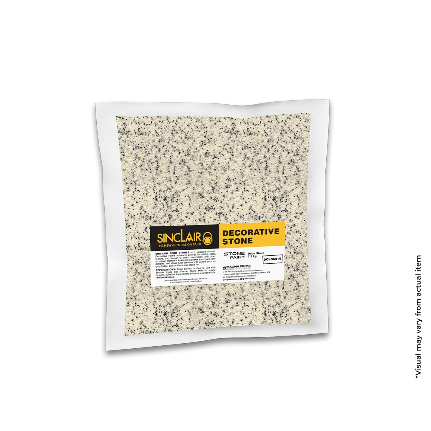 SINCLAIR STONE PAINT 7.3KG - Stone Decorative Paint