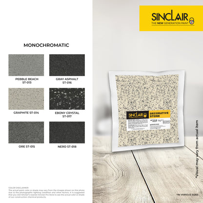 SINCLAIR STONE PAINT 7.3KG - Stone Decorative Paint