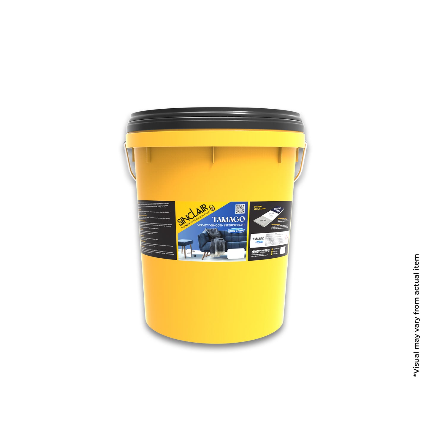 SINCLAIR TAMAGO (INTERIOR WALLS) - Velvety-Smooth Interior Paint