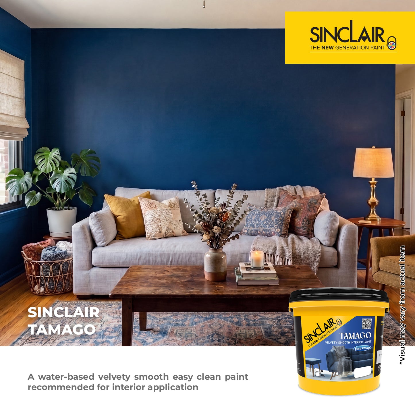 SINCLAIR TAMAGO (NEUTRAL COLORS) - Velvety-Smooth Interior Paint