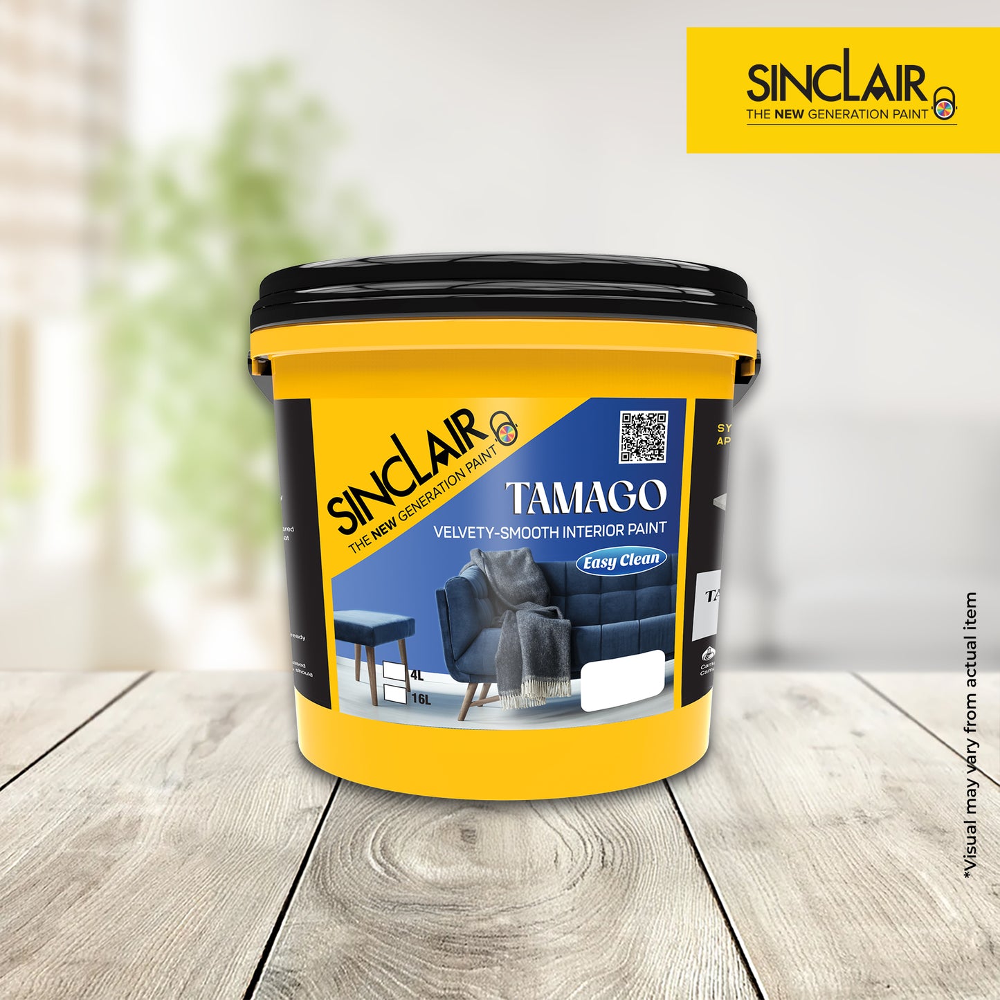 SINCLAIR TAMAGO (BASE) - Velvety-Smooth Interior Paint