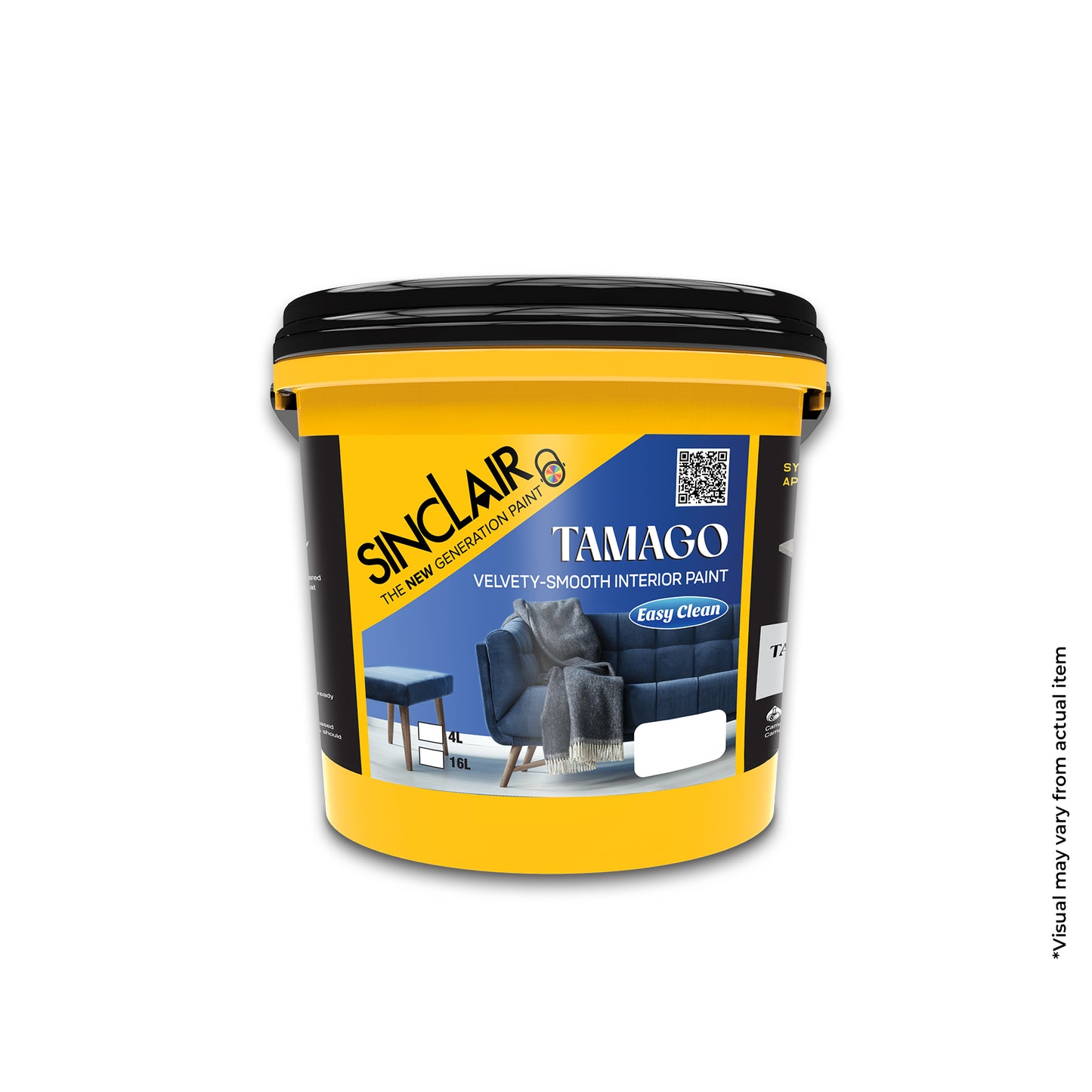 SINCLAIR TAMAGO (INTERIOR WALLS) - Velvety-Smooth Interior Paint