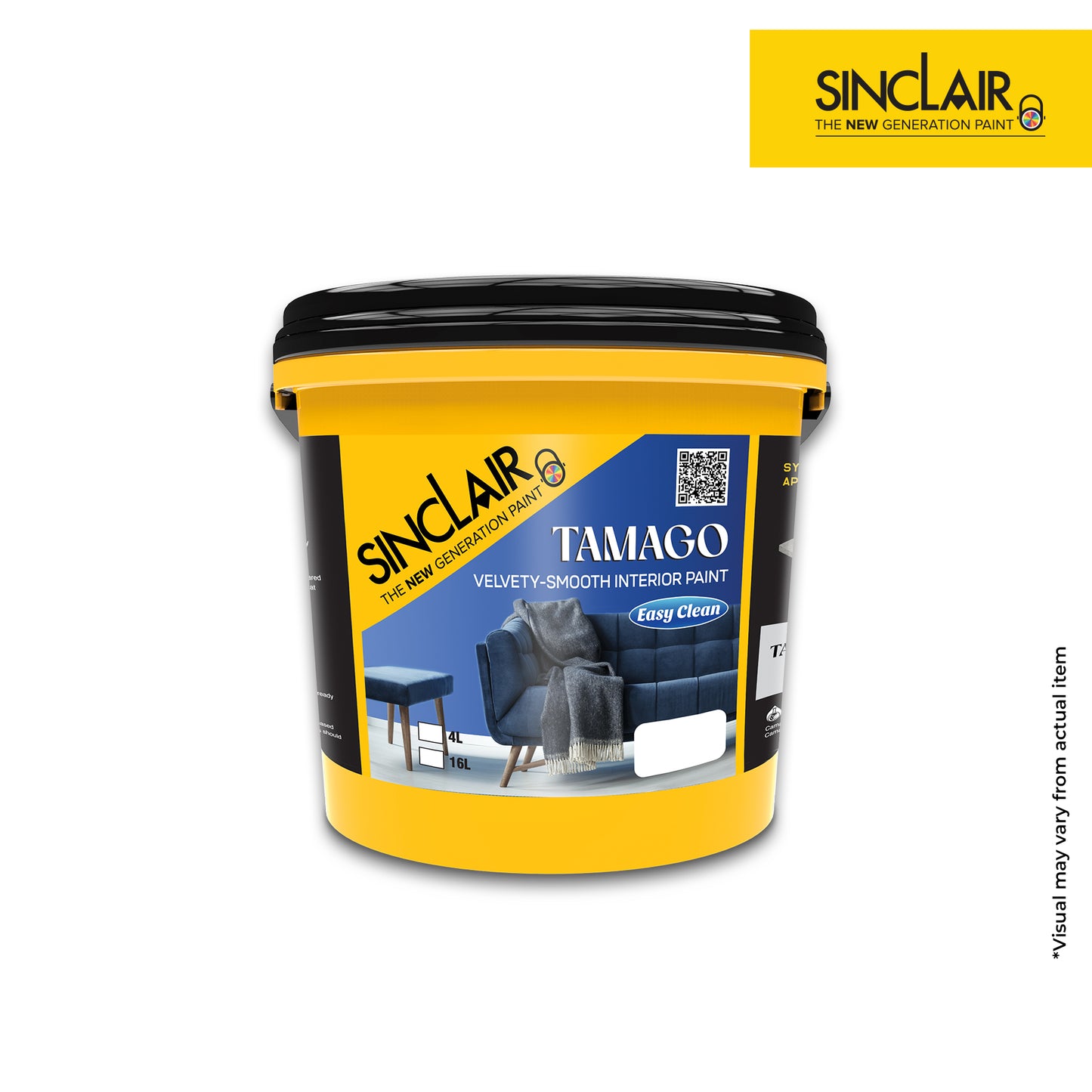 SINCLAIR TAMAGO (BASE) - Velvety-Smooth Interior Paint