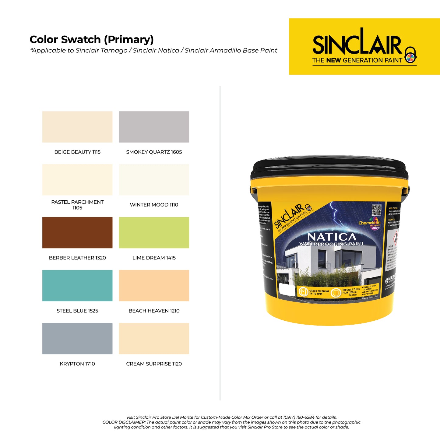 SINCLAIR NATICA - Waterproofing Paint