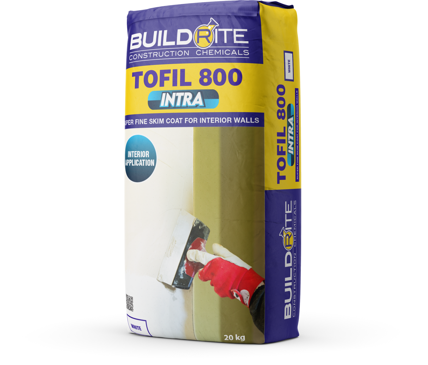 BUILDRITE TOFIL 800 INTRA 20kg/bag (White)