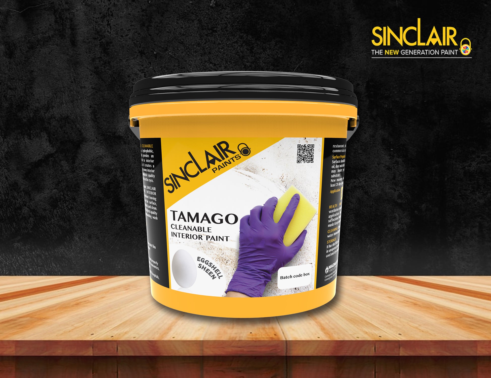 Sinclair Tamago Cleanable Interior Paint 84 Colors 2